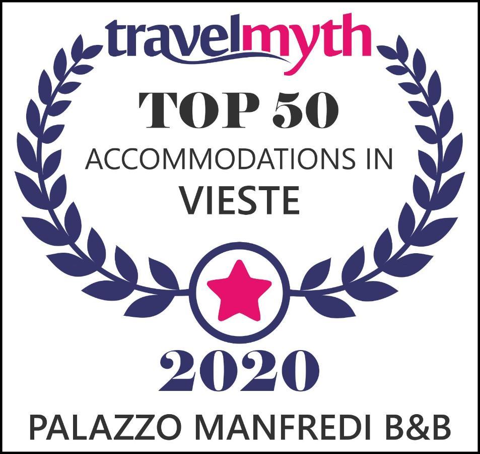 B&B Palazzo Manfredi Vieste, Fronte Mare Con Parcheggio Exterior photo